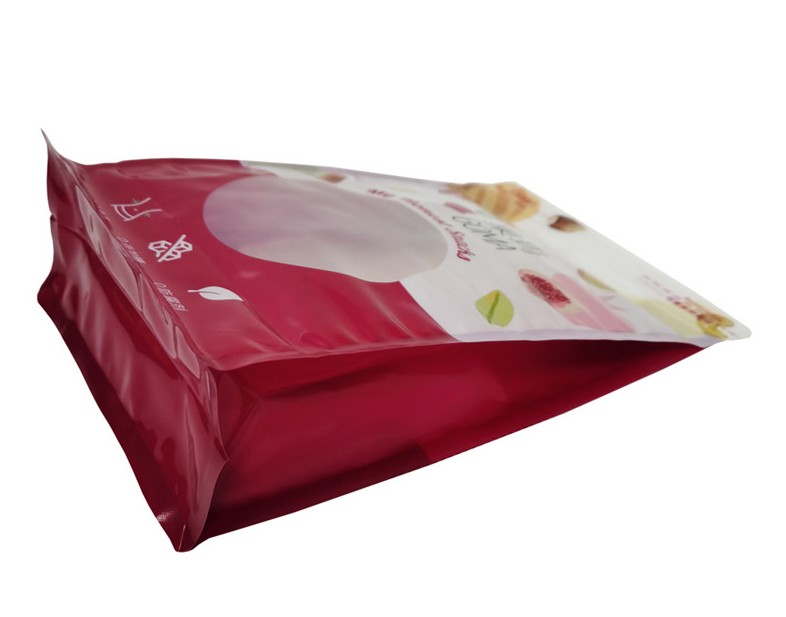 Recyclable Dried Fruit Snack Food Non-aluminum Plastic Ziplock Packaging Custom Euro-slot Bag