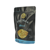 Recyclable Plastic Snack Cookies Packaging Custom Printed Stand Up Pouch Window Display Matte Flexible Bag