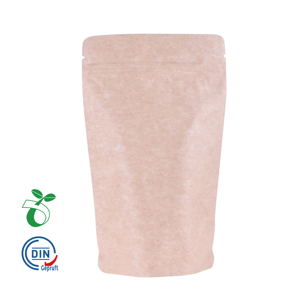 Biodegradable Ziplock Packaging Bags Eco Friendly Compostable Food