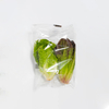 Certified 127g Baby Kale Packing Windowed 100 Compostable Stand Up Pouches