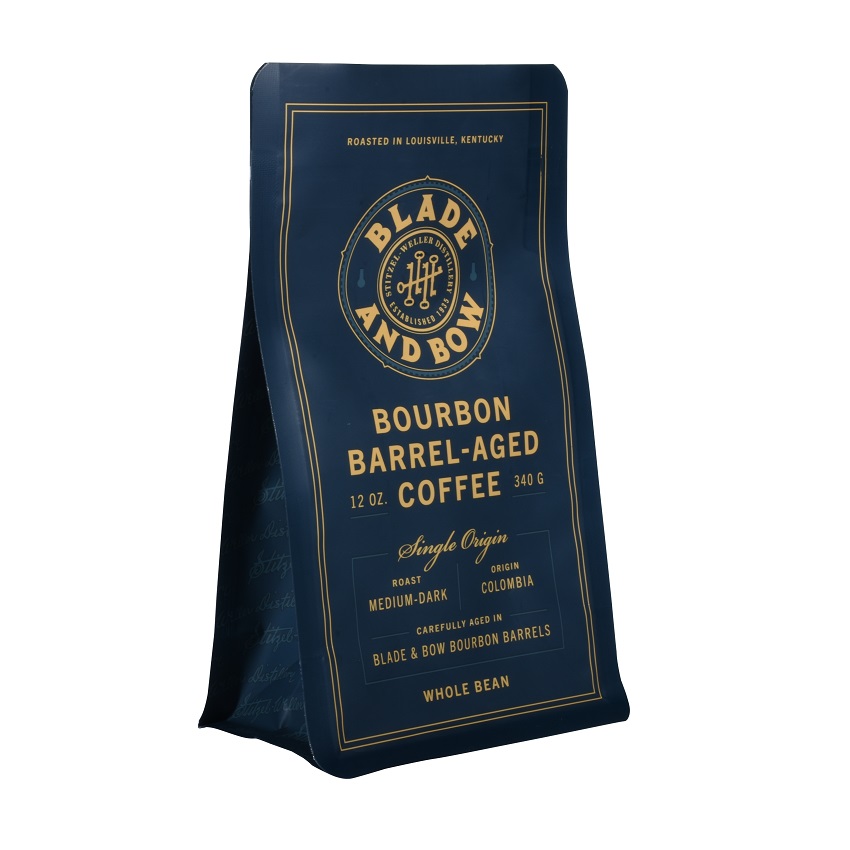 Wholesale Home Compostable 12oz Box Bottom Custom Printed Coffee Bags