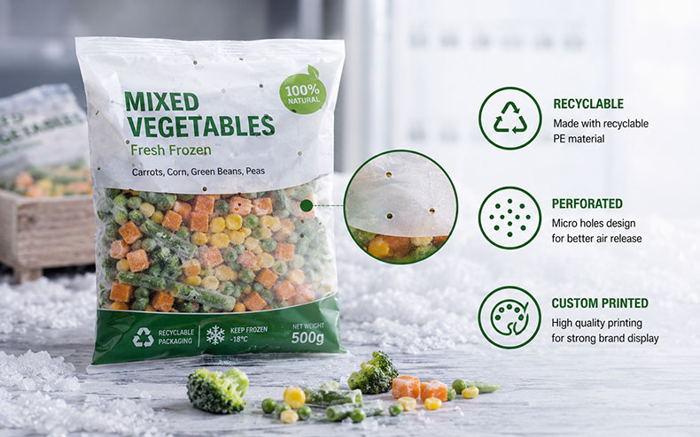 frozen vegetable bag frozen vegetable bag