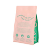 Flat Bottom Food Top Kraft Paper Compostable Packing 250g Coffee Bag Packaging with Zipper Valve