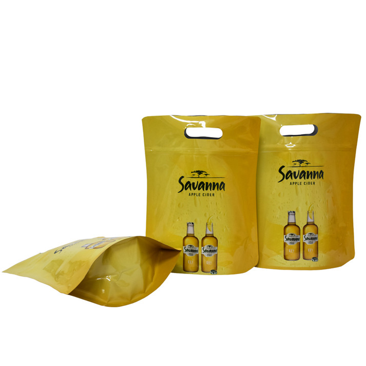 Glossy Food Contact Custom Printed Glossy Coating Wholesale Wine Bags Glossy Food Contact Custom Printed Glossy Coating Wholesale Wine Bags