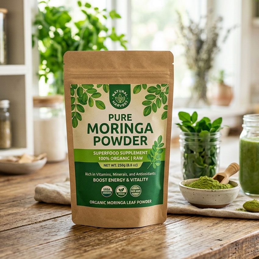 moringa powder packaging moringa powder packaging