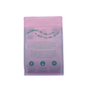 100% Bio Degradable 250g Flat Bottom Coffee Beans Kraft Packaging One-way Valve Bag With Printing Wholesale