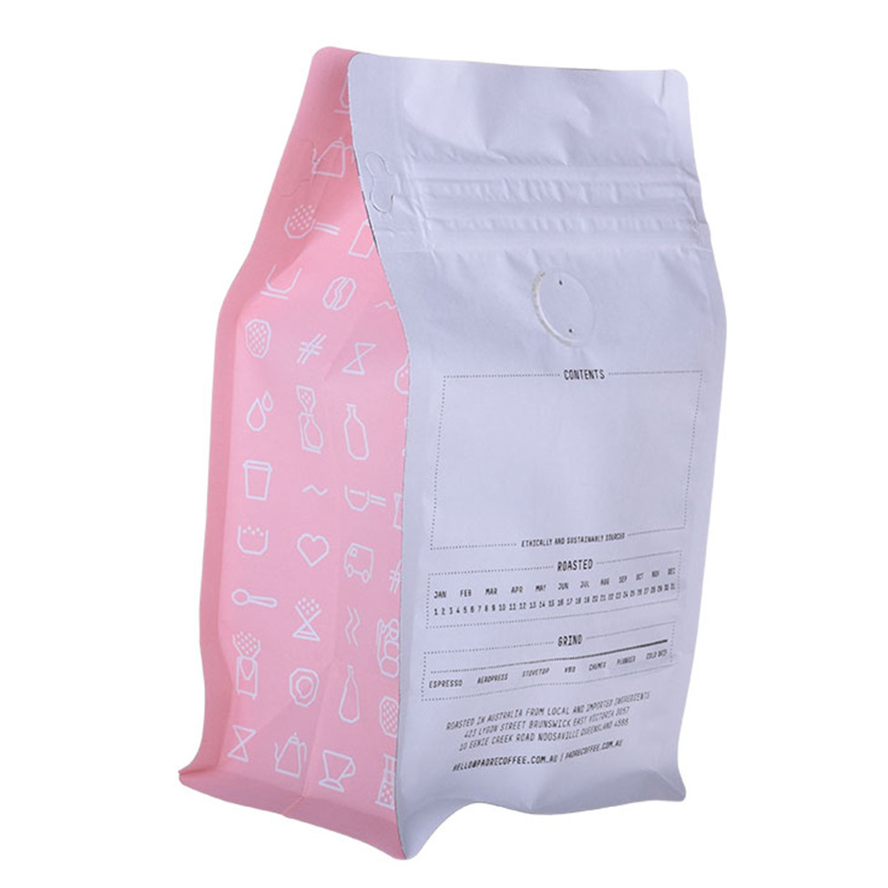 UV Spot Plastic Mylar Popular Compostable Bag Easy Tear