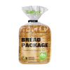 Compostable Bio Plastic Bread Packaging Bag with Clear Window