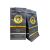 Reusable Kraft Coffee Bean Pouch Food Grade Flat Bottom Pouch Zipper Packaging Manufacturer China