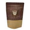 Natural Kraft Paper Superfood Packaging Zipper Coffee Stand Up Bag
