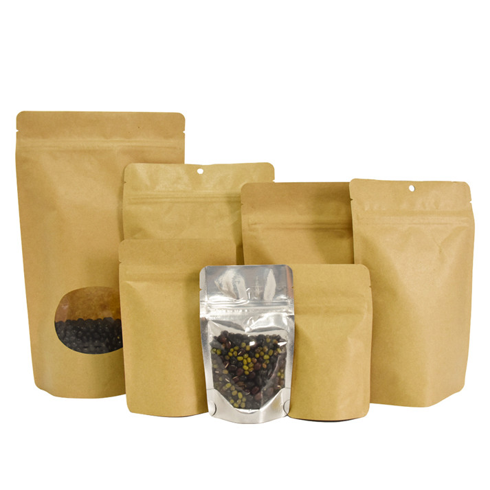 Exquisite Tear Notch Wholesale Kraft Stand Up Pouches Exquisite Tear Notch Wholesale Kraft Stand Up Pouches