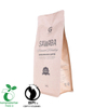 Reusable Round Bottom Kraft Paper Coffee Bag Factory China