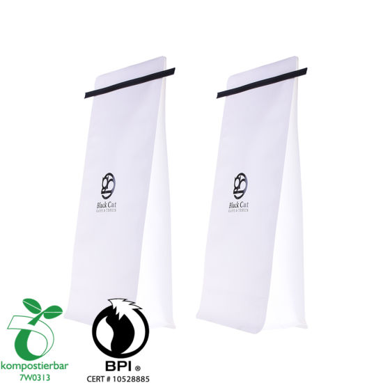 Ziplock Box Bottom PLA Bag Biodegradable Manufacturer China