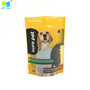 Biodegradable Packaging Zipper Compostable Pet Dog Food Bag