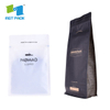 Wholesale Eco Custom Printed Flat Bottom Biodegradable Resealable Ziplock Top Coffee Bags with Valve Wholesale Packaging Bag