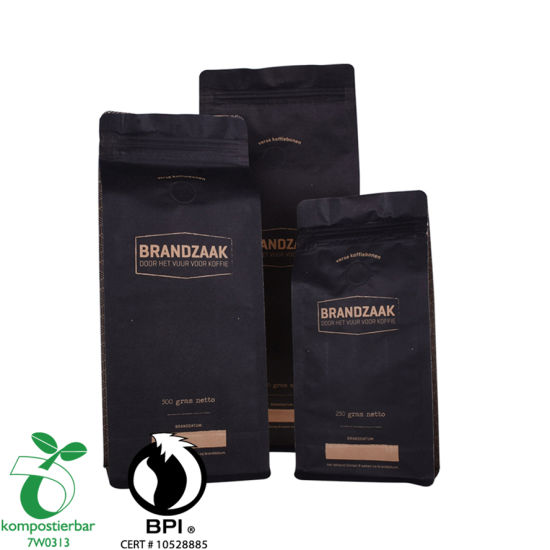 100% Biodegradable Coffee Bags with Valve