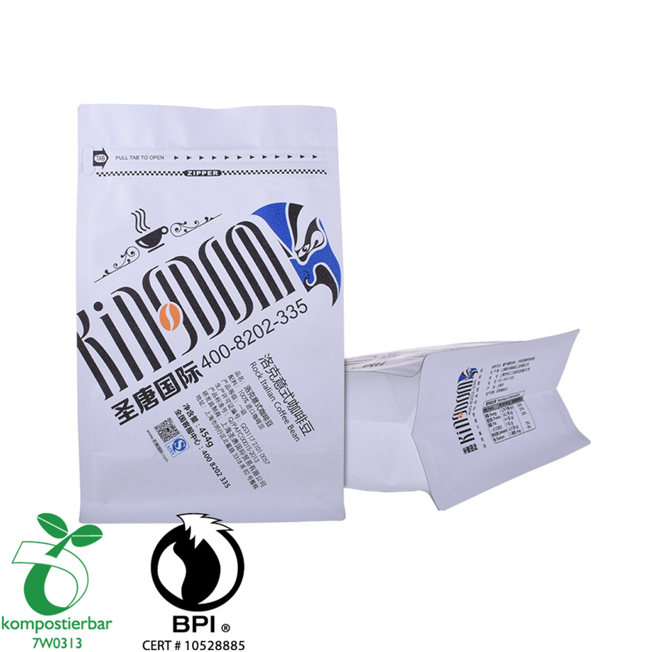 Ziplock Flat Bottom Bag of Coffee Factory in China
