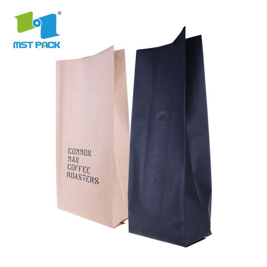 High-End Quality Factory Price Eco-Friendly Food Grade 8oz Custom Printed Mylar Foil 12oz Coffee Bag with Valve Zipper