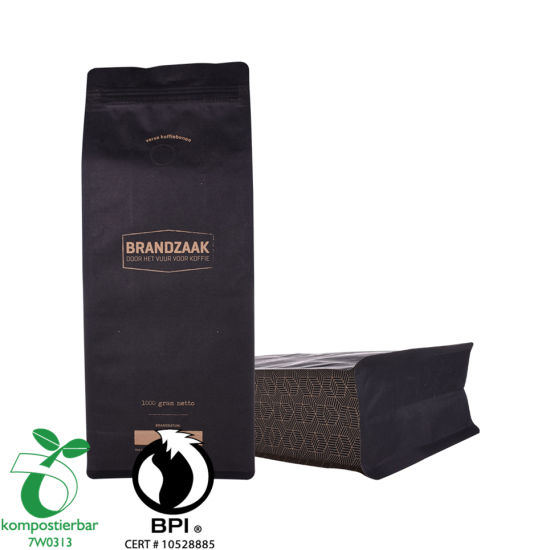 Ziplock Box Bottom PLA Bag Biodegradable Manufacturer China