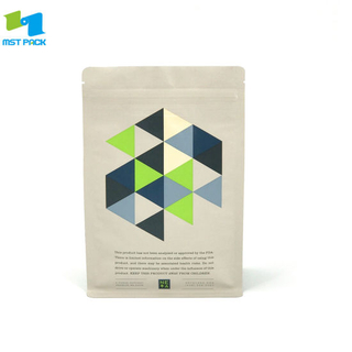 Custom Print Food Paper Corn Starch Logo Printed Bio Degradable PLA Bag
