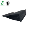 Custom bedruckte Matt Black Coffee Packaging -Tasche in 100% Maisstärke aus China