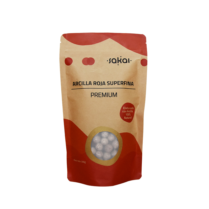 Tas Stand Up Kertas Kertas Kualitas Baik Untuk 300g Non Makanan Dengan Jendela