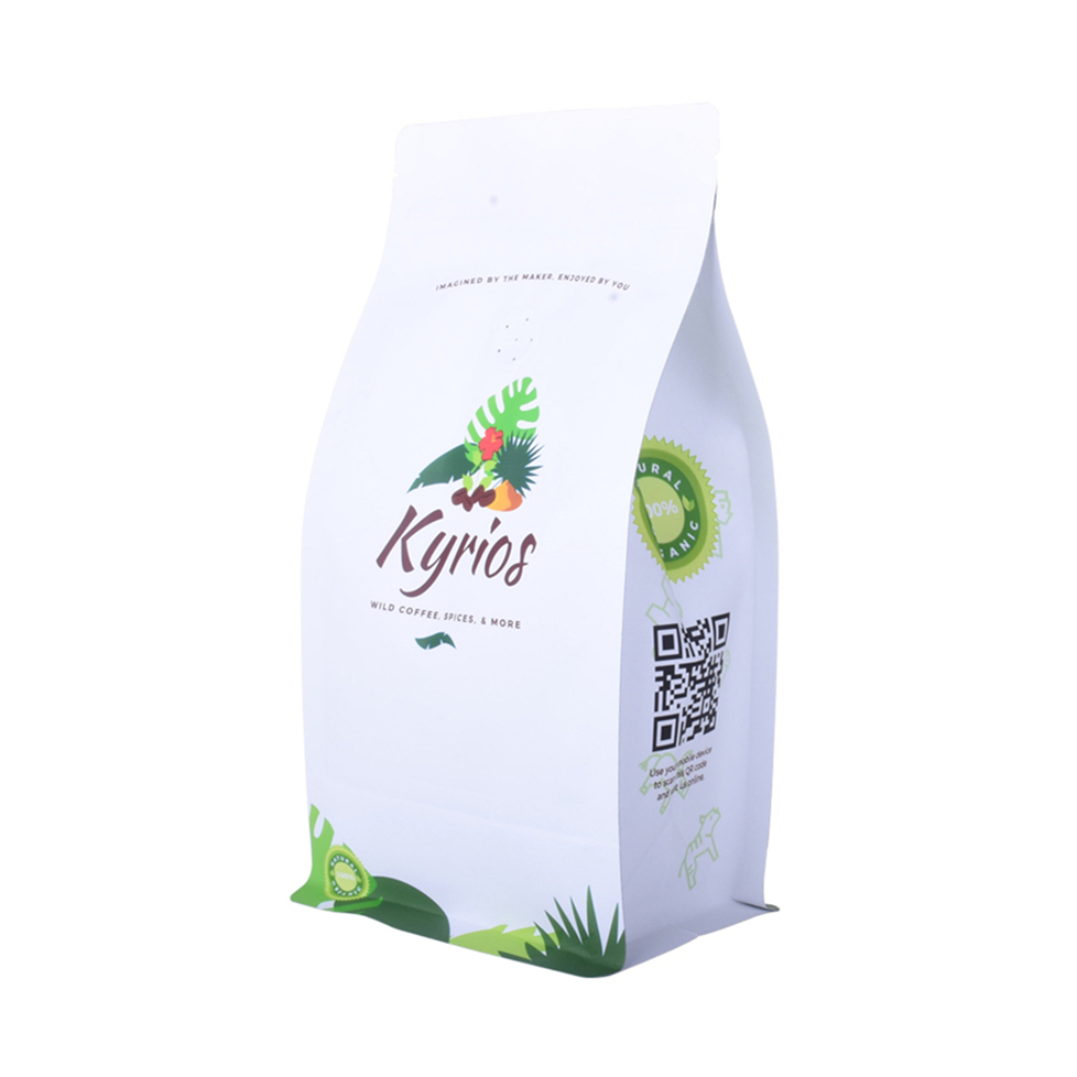 Personalized Matte Zipper Coffee Tea Bag with Valve
