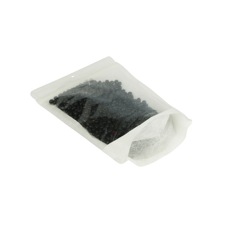 Compostable Cellulose Plastic Free Transparent Food Empty Tea Package