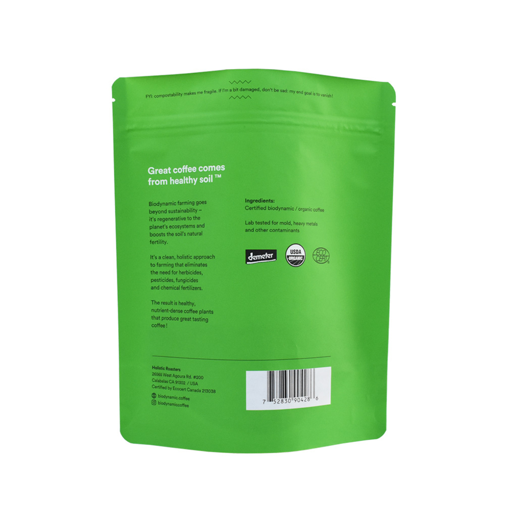 Fullover -Druck französischer Braten Kaffee Stehbeutel 300g