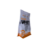 Aluminum Protein Powder Flat Bottom Pouch Zipper Resealable Metalized Digital Printing Organic Drinks Bag