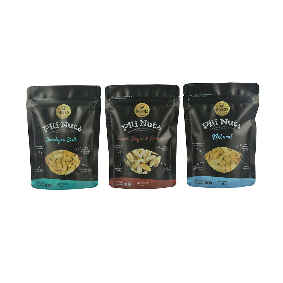 Custom Recyclable Nuts Pouch Dried Fruits Standup Packagings