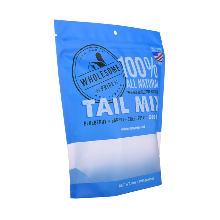 Logotipo personalizado inferior dobrado 25 kg de ração de alimentação de plástico