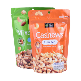 Newest U Bottom Seal Cashew Nuts Packaging Pouch
