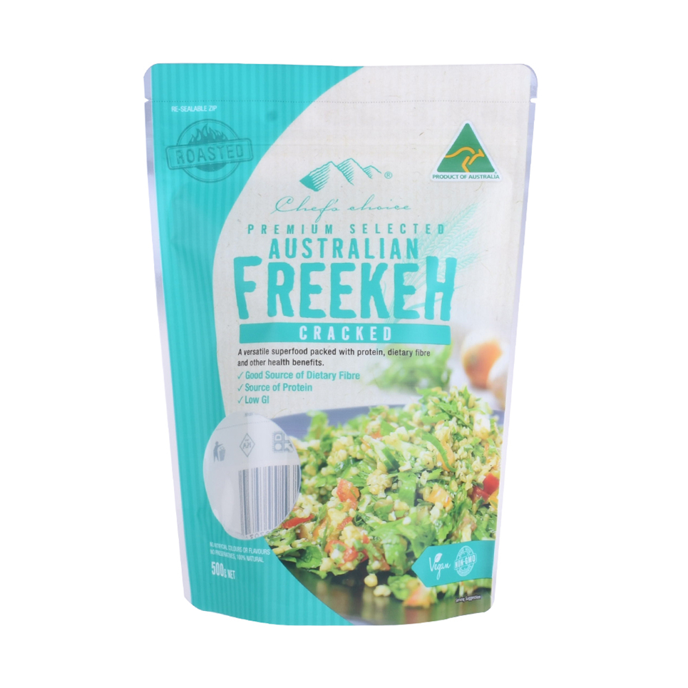 Customized Logo Sustainable Resealable Pouches Wholesale
