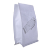 Compostable Kraft Paper Coffee Pouch with Tear-off Zipper