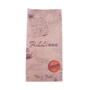 Kraft Paper Resealable Flat Bottom Bag Flour Food Granola Custom Printed Food Grade Packaging