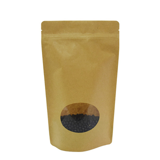Resealabele Paper Brown Stand Up Pouches