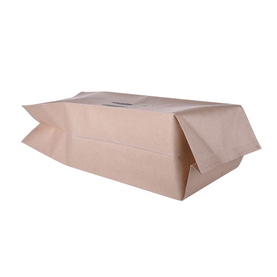 Matte Kraft Pape Gusset Tin Tie Pouch Herbal Tea Leaf Packaging Bags