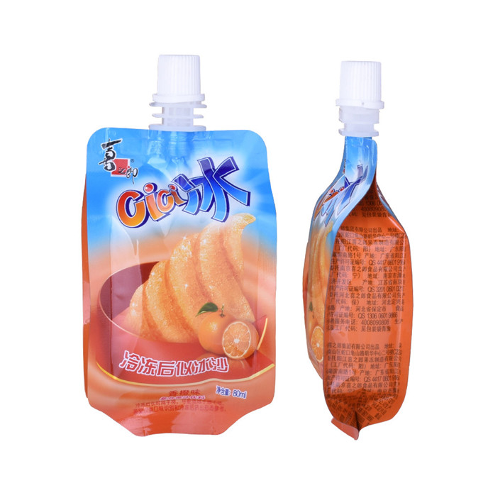 Compostable Biodegradable Ziplock Top Baby Food Packaging Pouch
