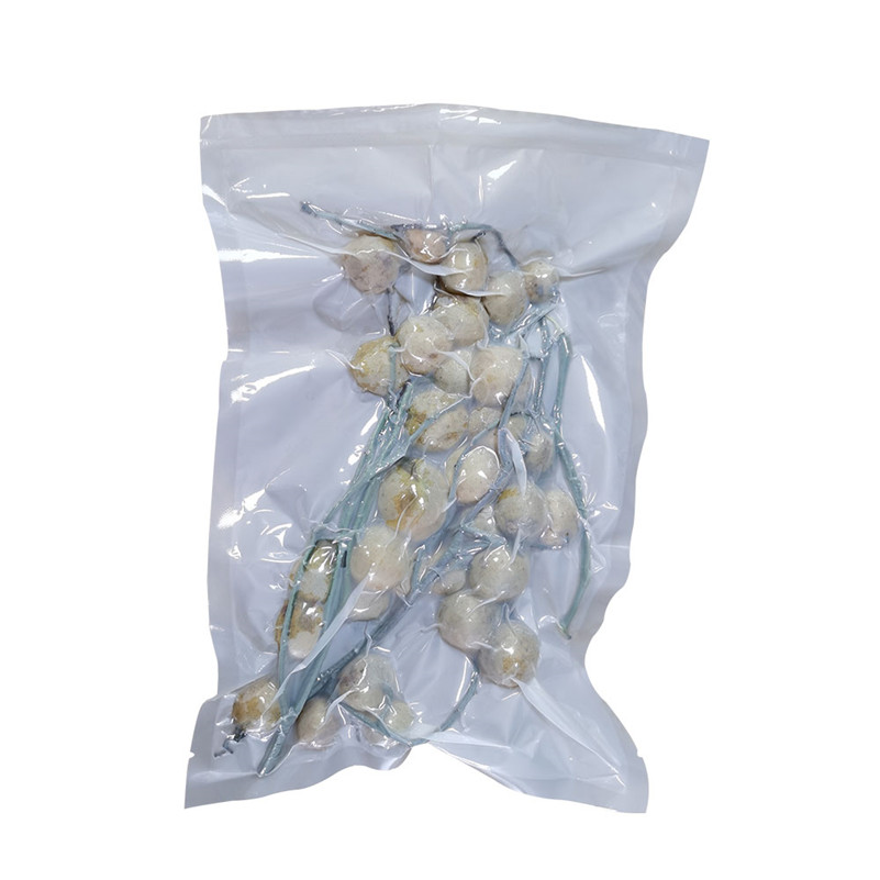Custom Product Compostable Laminated Three Side Seal Sustainable Frozen Food Packaging