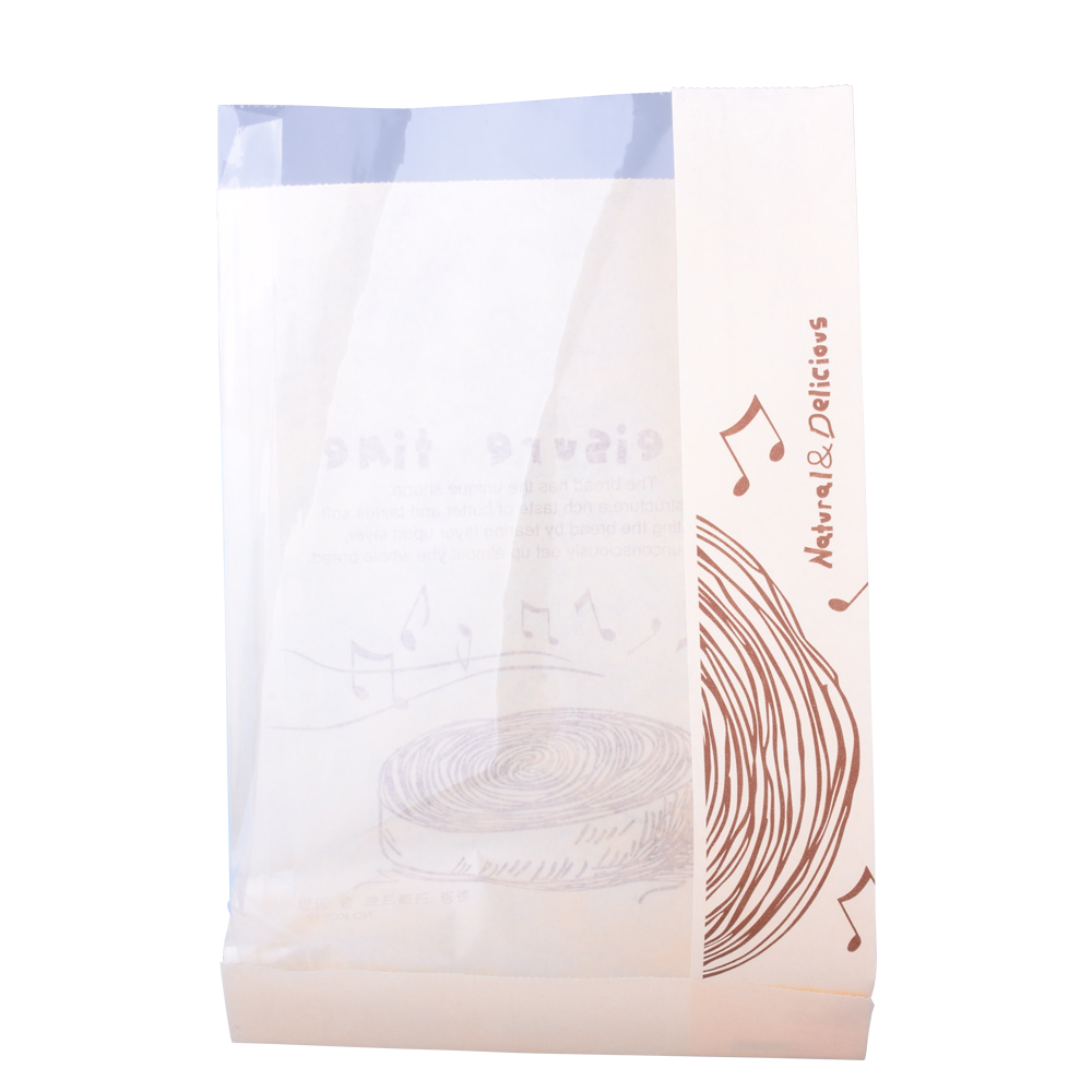 High Quality Folded Bottom Window Bags For Cookies