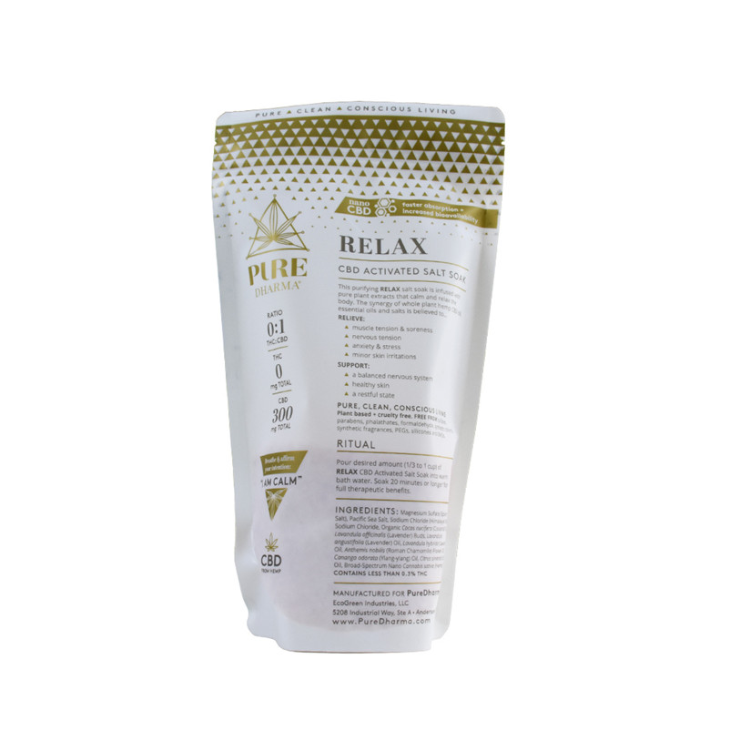 Factory Supply Waterproof Resealable Biodegrable Plastic Bag Doypack