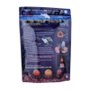 Customised Laminated Kraft Paper Stand Up Clear Plastic Zipper Pouch
