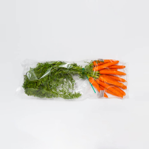 Moisture-resistant Home Compostable Custom Printed Cellophane Bags for Carrot