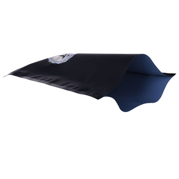 Gravure Printing Colorful Matte Black Stand Up Pouch Ziplock