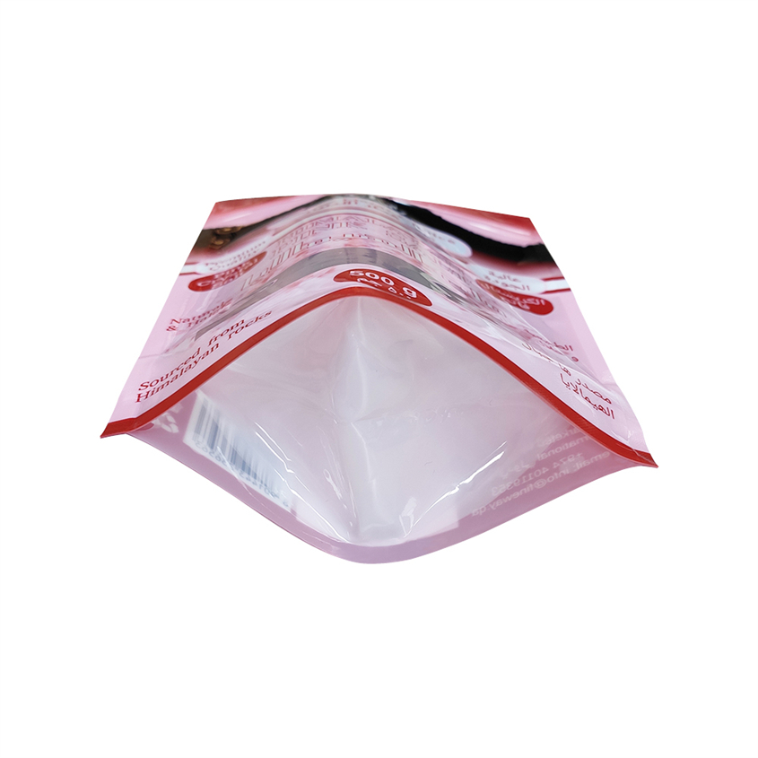 Sustainable Food Grade Stand Up Round Bottom Bag for Edible Salt
