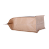 Excellent Compostable Material Gusseted Poly Custom Plastic Bags No Minimum Resealable Food Pouch