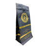 100% Biodegradable Food Grade Plastic Free Home Compostable Coffee Bag with Resealable Zipper and Valve