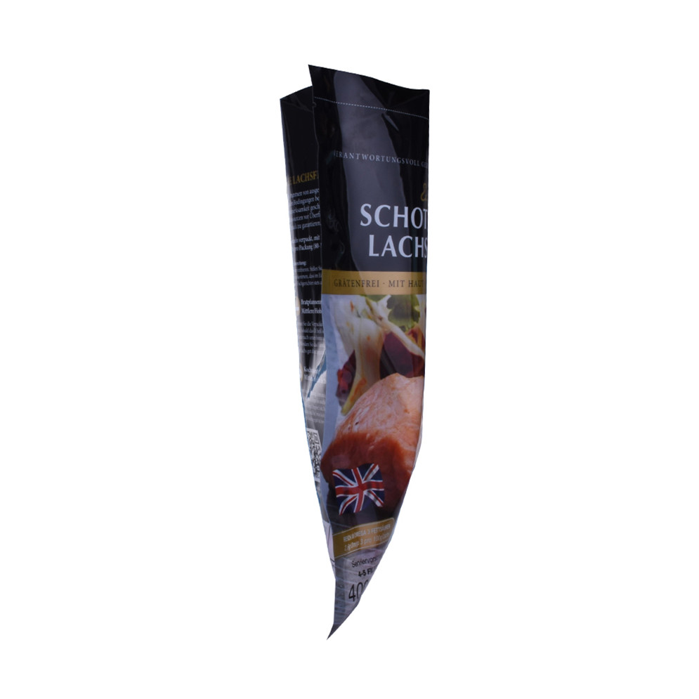 Customized Logo Rip Zip Snack In Bulk Paper Pouches Packaging