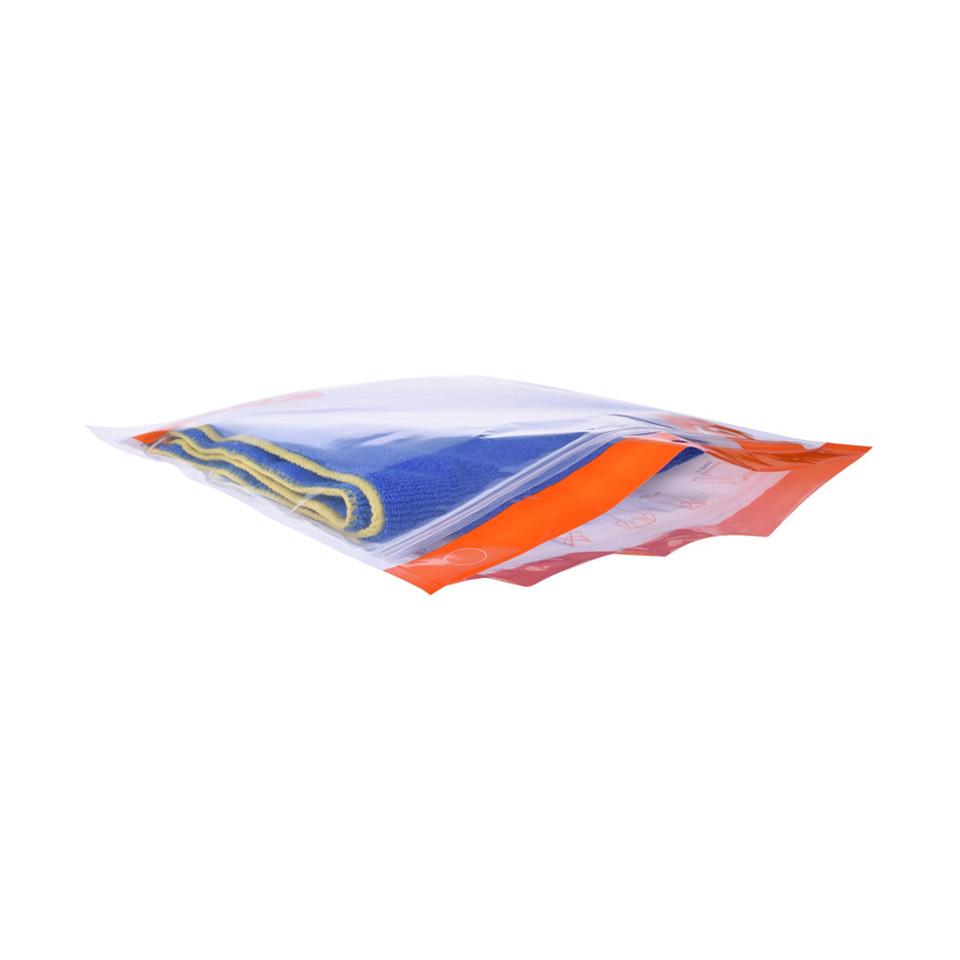 Gravure Printing Colorful Eco Friendly Dry Cleaning Garment Bag with Tear Notch Wholesale